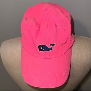 Vineyard Vines Pink Baseball Hat OS Adjustable